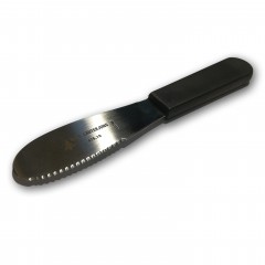 Smørekniv sort (10cm) 